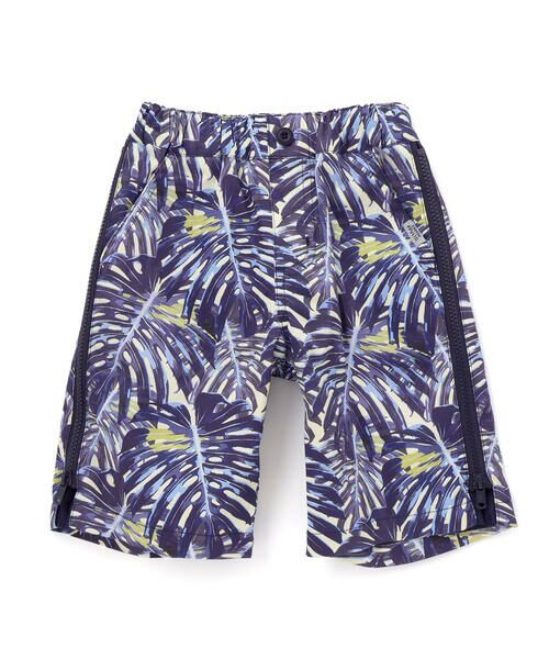 BeBe Petits Pois Vert / ベベ プチ ポワ ヴェール ショート・ハーフ・半端丈パンツ | 【店舗限定】ボタニカル柄 ハーフパンツ(95〜150cm) | 詳細4