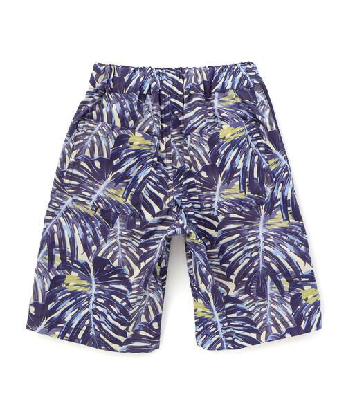 BeBe Petits Pois Vert / ベベ プチ ポワ ヴェール ショート・ハーフ・半端丈パンツ | 【店舗限定】ボタニカル柄 ハーフパンツ(95〜150cm) | 詳細5