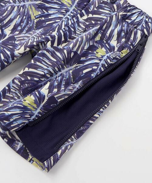 BeBe Petits Pois Vert / ベベ プチ ポワ ヴェール ショート・ハーフ・半端丈パンツ | 【店舗限定】ボタニカル柄 ハーフパンツ(95〜150cm) | 詳細6