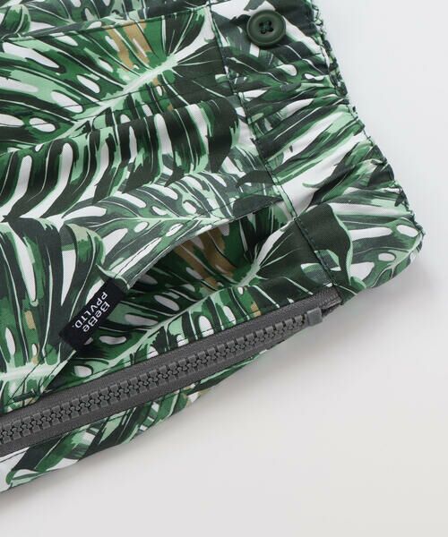 BeBe Petits Pois Vert / ベベ プチ ポワ ヴェール ショート・ハーフ・半端丈パンツ | 【店舗限定】ボタニカル柄 ハーフパンツ(95〜150cm) | 詳細10