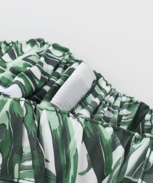 BeBe Petits Pois Vert / ベベ プチ ポワ ヴェール ショート・ハーフ・半端丈パンツ | 【店舗限定】ボタニカル柄 ハーフパンツ(95〜150cm) | 詳細17