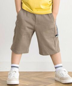 BeBe Petits Pois Vert / ベベ プチ ポワ ヴェール ショート・ハーフ・半端丈パンツ | 【店舗限定】サイドラインベーシック ハーフパンツ(95〜160cm)