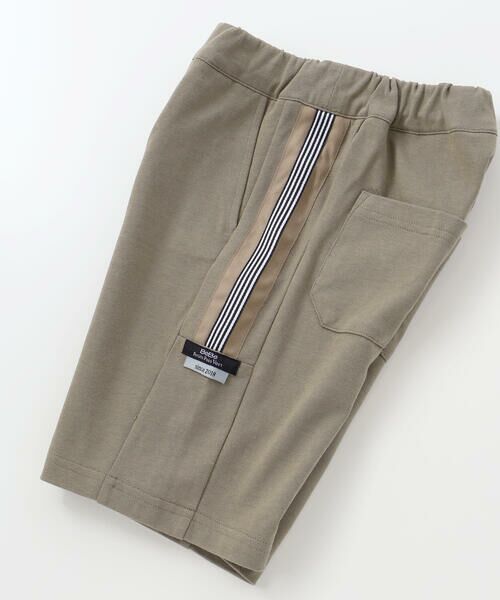 BeBe Petits Pois Vert / ベベ プチ ポワ ヴェール ショート・ハーフ・半端丈パンツ | 【店舗限定】サイドラインベーシック ハーフパンツ(95〜160cm) | 詳細13