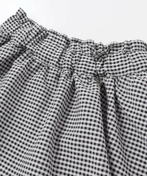 BeBe Petits Pois Vert / ベベ プチ ポワ ヴェール ショート・ハーフ・半端丈パンツ | 【店舗限定】チェックキュロットパンツ(95~150cm) | 詳細5