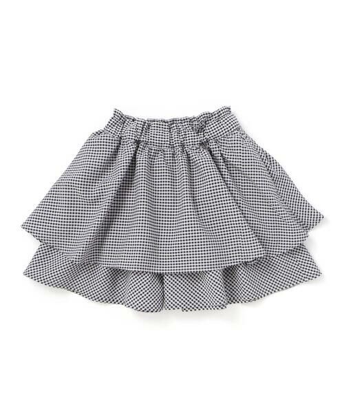 BeBe Petits Pois Vert / ベベ プチ ポワ ヴェール ショート・ハーフ・半端丈パンツ | 【店舗限定】チェックキュロットパンツ(95~150cm) | 詳細3