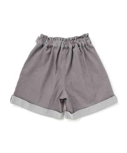 BeBe Petits Pois Vert / ベベ プチ ポワ ヴェール ショート・ハーフ・半端丈パンツ | 【店舗限定】裾折り返しデニムショートパンツ(95~160cm) | 詳細6
