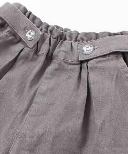 BeBe Petits Pois Vert / ベベ プチ ポワ ヴェール ショート・ハーフ・半端丈パンツ | 【店舗限定】裾折り返しデニムショートパンツ(95~160cm) | 詳細7