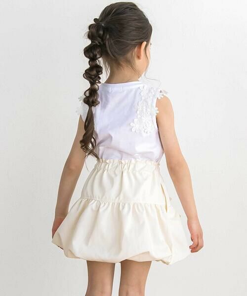 BeBe Petits Pois Vert / ベベ プチ ポワ ヴェール その他パンツ | 【店舗限定】ドットタフタ バルーンスカート(100〜150cm) | 詳細2