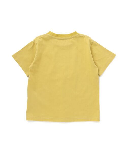 BeBe Petits Pois Vert / ベベ プチ ポワ ヴェール Tシャツ | 【店舗限定】グラフィックチェックロゴ 半袖Tシャツ(100〜150cm) | 詳細10
