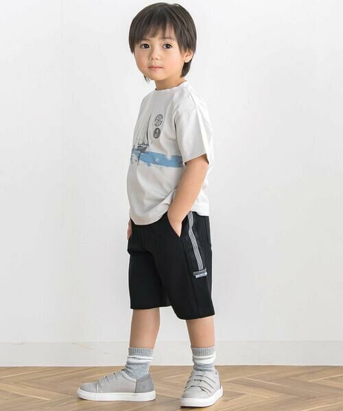 BeBe Petits Pois Vert / ベベ プチ ポワ ヴェール Tシャツ | 【店舗限定】マリンモチーフ プリントTシャツ(100〜150cm) | 詳細11