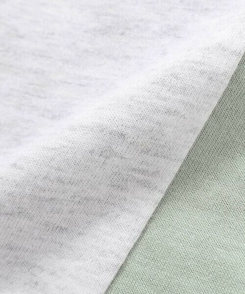 BeBe Petits Pois Vert / ベベ プチ ポワ ヴェール Tシャツ | 【店舗限定】配色切り替え天竺Tシャツ(95~160cm) | 詳細16