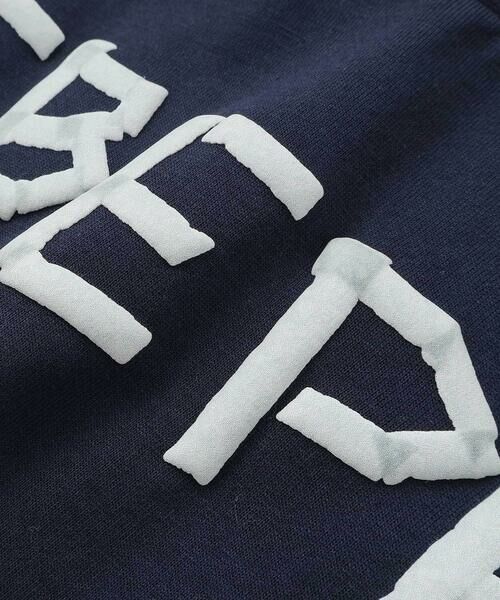 BeBe Petits Pois Vert / ベベ プチ ポワ ヴェール Tシャツ | 【店舗限定】フロッキープリントロゴ天竺Tシャツ(95~150cm) | 詳細10