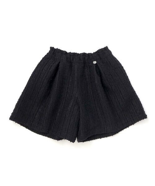 BeBe Petits Pois Vert / ベベ プチ ポワ ヴェール その他パンツ | ラメツイードキュロット(95~160cm) | 詳細4