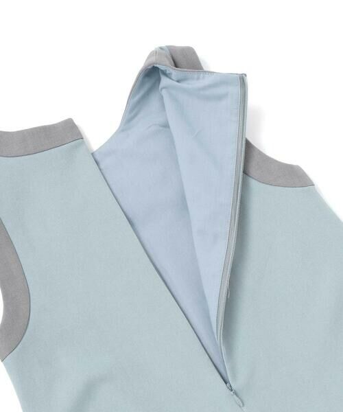 BeBe Petits Pois Vert / ベベ プチ ポワ ヴェール ドレス | 【店舗限定】配色リボンジャンパースカート(95~150cm) | 詳細12