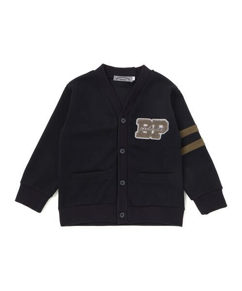 BeBe Petits Pois Vert / ベベ プチ ポワ ヴェール カーディガン・ボレロ | 【店舗限定】サガラワッペンカーディガン(95~160cm) | 詳細4
