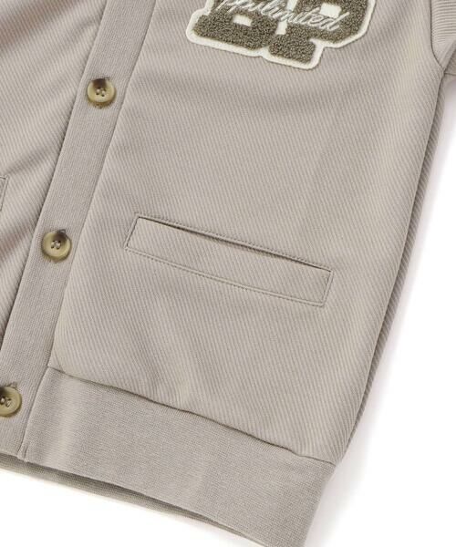 BeBe Petits Pois Vert / ベベ プチ ポワ ヴェール カーディガン・ボレロ | 【店舗限定】サガラワッペンカーディガン(95~160cm) | 詳細15