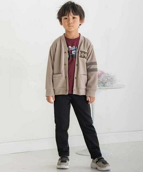 BeBe Petits Pois Vert / ベベ プチ ポワ ヴェール カーディガン・ボレロ | 【店舗限定】サガラワッペンカーディガン(95~160cm) | 詳細7