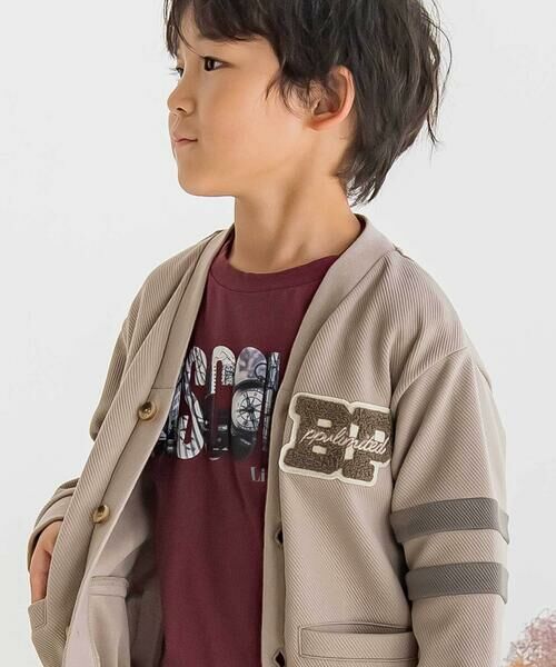 BeBe Petits Pois Vert / ベベ プチ ポワ ヴェール カーディガン・ボレロ | 【店舗限定】サガラワッペンカーディガン(95~160cm) | 詳細8