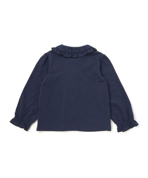 BeBe Petits Pois Vert / ベベ プチ ポワ ヴェール シャツ・ブラウス | 【店舗限定】襟花レースブラウス(95~150cm) | 詳細10