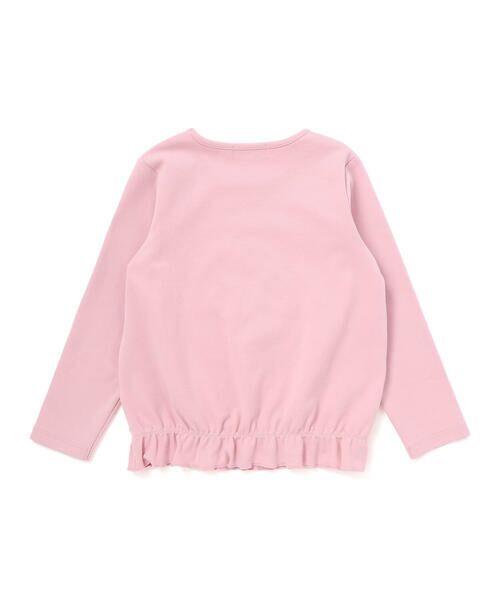 BeBe Petits Pois Vert / ベベ プチ ポワ ヴェール スウェット | 【店舗限定】花パッチワークポンチトレーナー(95~150cm) | 詳細6