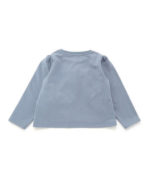 BeBe Petits Pois Vert / ベベ プチ ポワ ヴェール スウェット | 【店舗限定】リボンポイント裏毛トレーナー(95~160cm) | 詳細7
