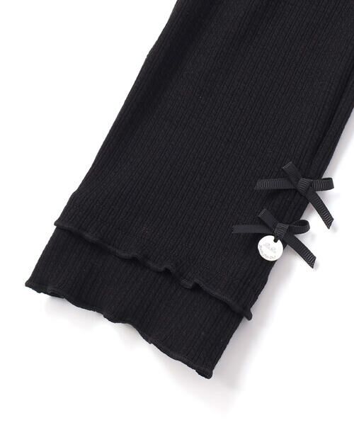 BeBe Petits Pois Vert / ベベ プチ ポワ ヴェール レギンス・スパッツ | 【店舗限定】フリルリブレギンス(95~150cm) | 詳細12