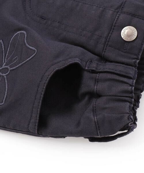 BeBe Petits Pois Vert / ベベ プチ ポワ ヴェール その他パンツ | 【店舗限定】リボン刺しゅうカラーデニムロングパンツ(95~160cm) | 詳細6