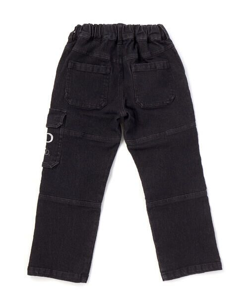 BeBe Petits Pois Vert / ベベ プチ ポワ ヴェール デニムパンツ | 【店舗限定】カーゴ刺しゅうストレッチデニムパンツ(95~160cm) | 詳細6
