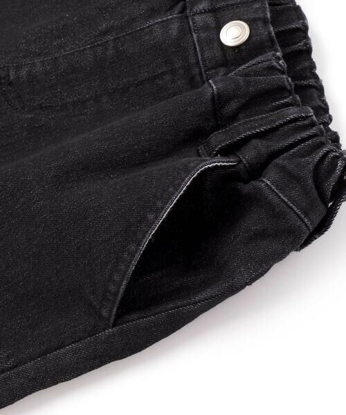 BeBe Petits Pois Vert / ベベ プチ ポワ ヴェール デニムパンツ | 【店舗限定】カーゴ刺しゅうストレッチデニムパンツ(95~160cm) | 詳細8