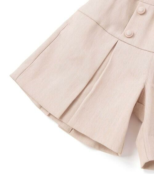BeBe Petits Pois Vert / ベベ プチ ポワ ヴェール ショート・ハーフ・半端丈パンツ | 【店舗限定】ヘリンボーンキュロットパンツ(95~150cm) | 詳細5