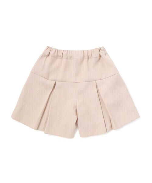 BeBe Petits Pois Vert / ベベ プチ ポワ ヴェール ショート・ハーフ・半端丈パンツ | 【店舗限定】ヘリンボーンキュロットパンツ(95~150cm) | 詳細1