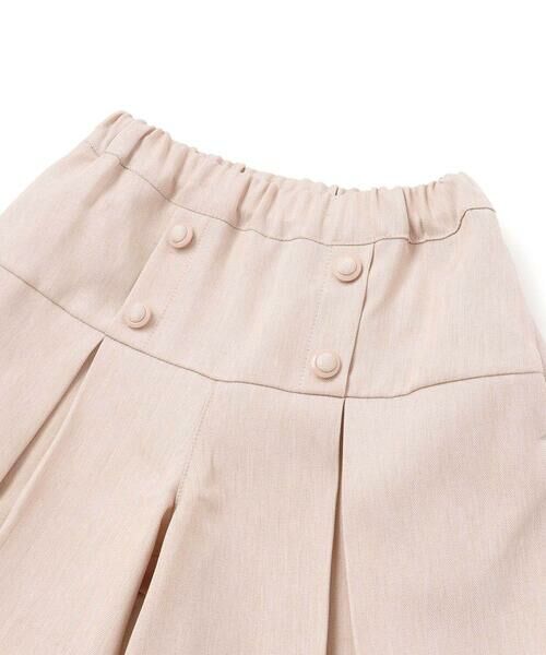 BeBe Petits Pois Vert / ベベ プチ ポワ ヴェール ショート・ハーフ・半端丈パンツ | 【店舗限定】ヘリンボーンキュロットパンツ(95~150cm) | 詳細2