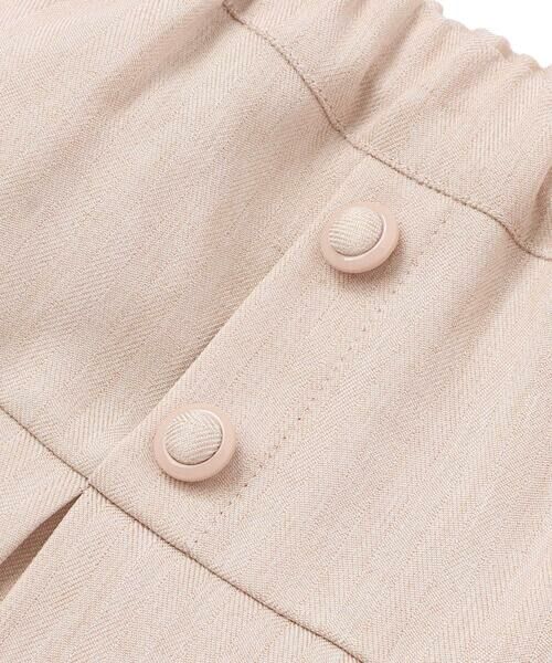 BeBe Petits Pois Vert / ベベ プチ ポワ ヴェール ショート・ハーフ・半端丈パンツ | 【店舗限定】ヘリンボーンキュロットパンツ(95~150cm) | 詳細3