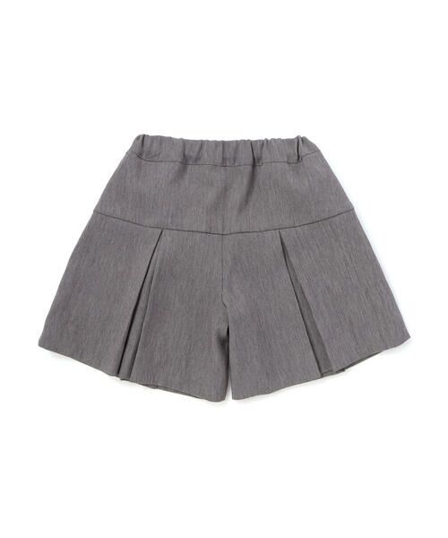 BeBe Petits Pois Vert / ベベ プチ ポワ ヴェール ショート・ハーフ・半端丈パンツ | 【店舗限定】ヘリンボーンキュロットパンツ(95~150cm) | 詳細14