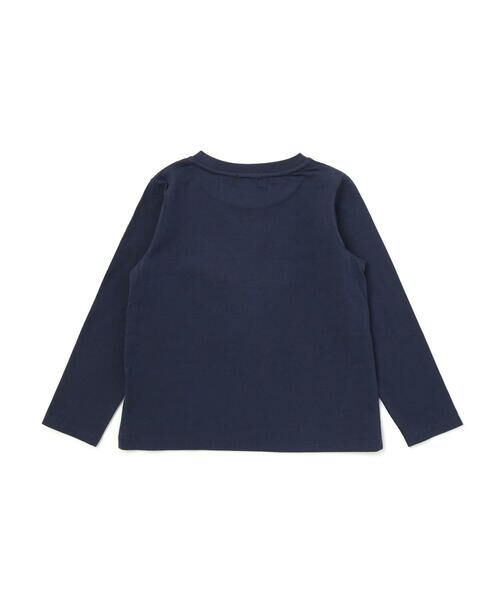 BeBe Petits Pois Vert / ベベ プチ ポワ ヴェール Tシャツ | 【店舗限定】チュールリボンロングTシャツ(95~150cm) | 詳細12