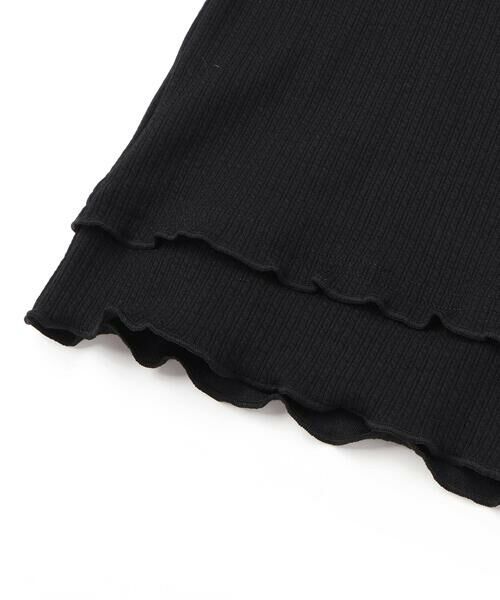 BeBe Petits Pois Vert / ベベ プチ ポワ ヴェール Tシャツ | 【店舗限定】2段フリルリブトップス(95~160cm) | 詳細14