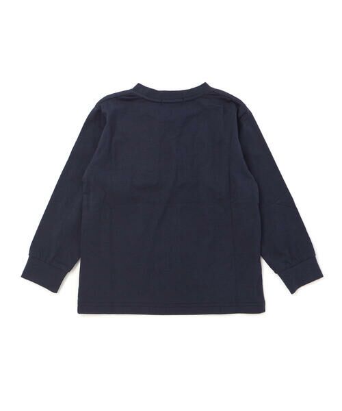 BeBe Petits Pois Vert / ベベ プチ ポワ ヴェール Tシャツ | 【店舗限定】発泡写真プリントロングTシャツ(95~150cm) | 詳細5