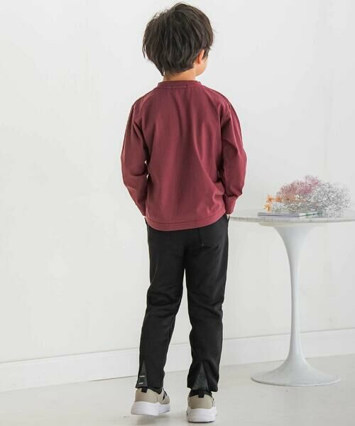 BeBe Petits Pois Vert / ベベ プチ ポワ ヴェール Tシャツ | 【店舗限定】発泡写真プリントロングTシャツ(95~150cm) | 詳細7