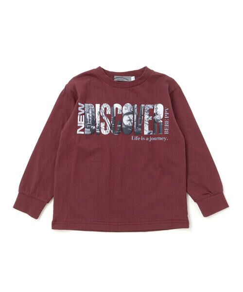BeBe Petits Pois Vert / ベベ プチ ポワ ヴェール Tシャツ | 【店舗限定】発泡写真プリントロングTシャツ(95~150cm) | 詳細8