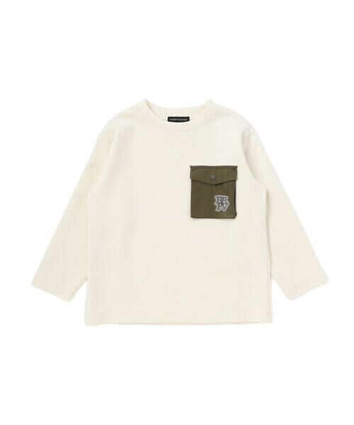 BeBe Petits Pois Vert / ベベ プチ ポワ ヴェール Tシャツ | タフタポケットポンチトップス(95~160cm) | 詳細4