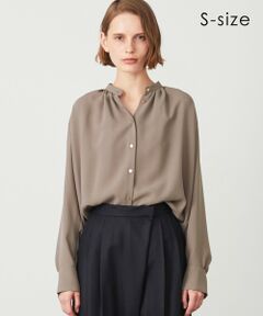 BEIGE, / ベイジ, シャツ・ブラウス | 【S-size】STOW / バンドカラーブラウス