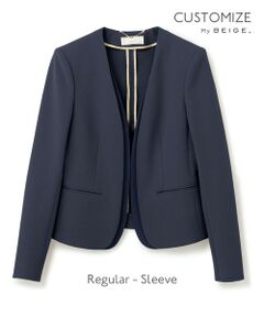 BEIGE, / ベイジ, その他アウター | 【〜6/30まで受注生産】NOAH / ジャケット（レギュラースリーブ）　- 生地カラー：navy -