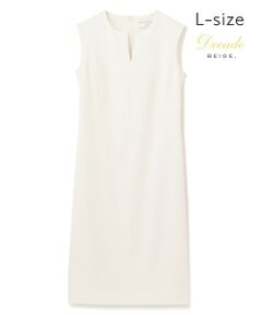 BEIGE, / ベイジ, ロング・マキシ丈ワンピース | 【L-size】LUIZA / ノースリーブワンピース