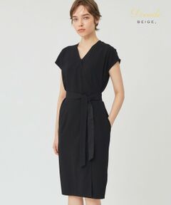 BEIGE, / ベイジ, ロング・マキシ丈ワンピース | CINDY / カシュクールワンピース