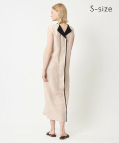 BEIGE, / ベイジ, ロング・マキシ丈ワンピース | 【S-size】CHESTNUT / Iラインドレス