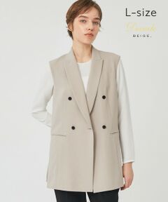 BEIGE, / ベイジ, ベスト | 【L-size】CINDY / ジレ