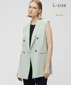 BEIGE, / ベイジ, ベスト | 【L-size】CINDY / ジレ