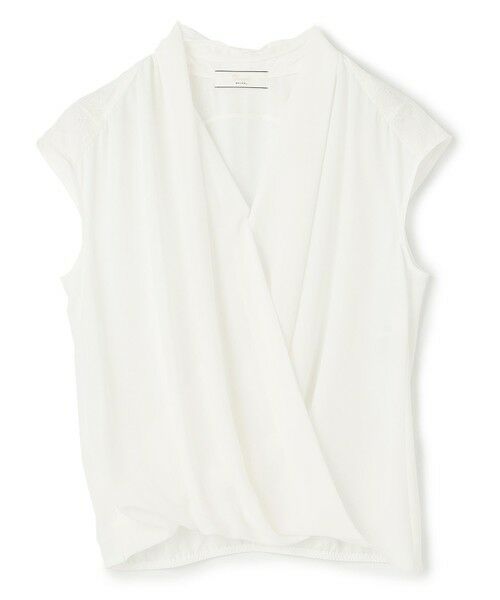 BEIGE, / ベイジ, シャツ・ブラウス | OLIVE / カシュクールフレンチスリーブブラウス | 詳細10