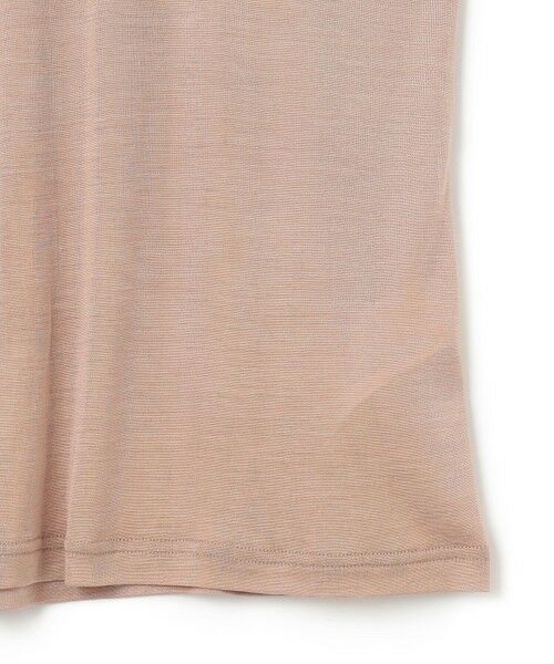 BEIGE, / ベイジ, カットソー | Washable Silk / Hi-neck Long Sleeve T ハイネック Tシャツ | 詳細7