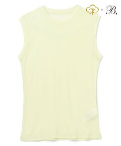 Washable Silk / Sleeveless T スリーブレスTシャツ